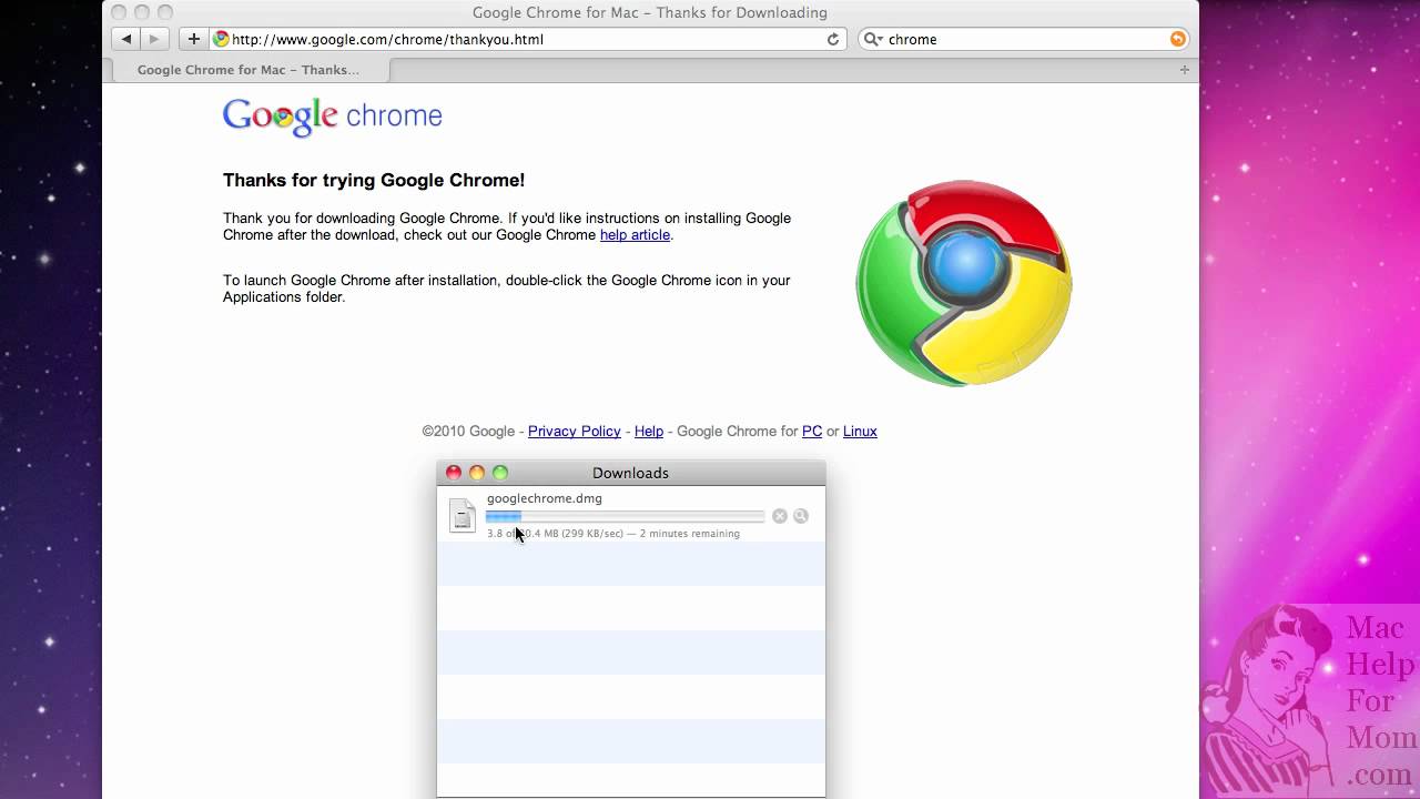 google crome for mac